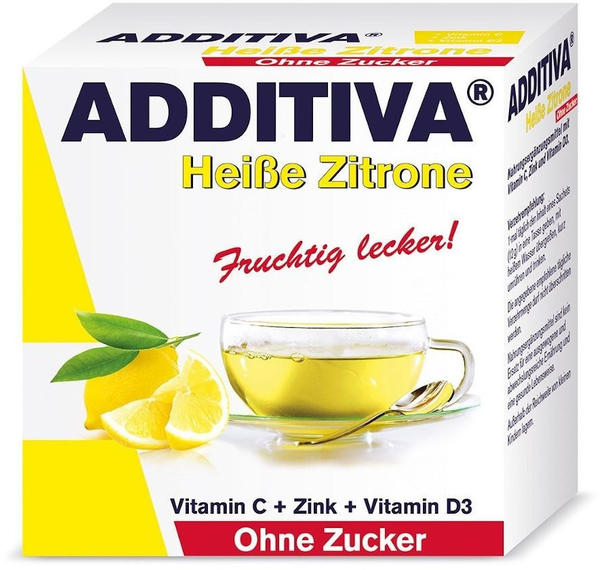 Dr. Scheffler Additiva Heiße Zitrone ohne Zucker Sachets (10Stk.)