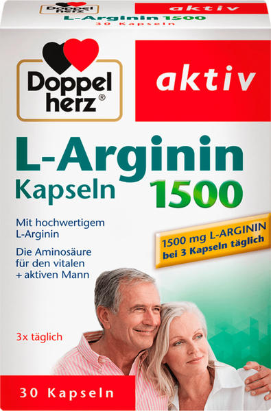 Doppelherz aktiv L-Arginin 1500 Kapseln (30 Stk.)