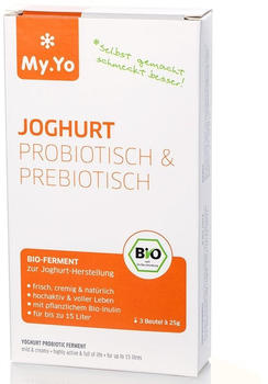 My.Yo Joghurt Probiotisch & Prebiotisch Bio-Ferment (3 x 25g)