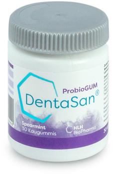 HLH Bio Pharma DentaSan ProbioGUM Spearmint Kaugummi (30Stk.)