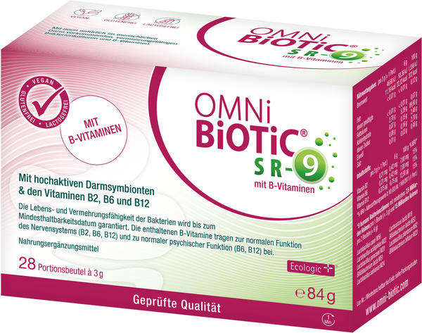 APG Allergosan Pharma Omni Biotic SR-9 mit B-Vitaminen Beutel (28x3g)