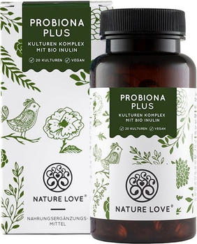 Nature Love Probiona Plus mit Inulin Kapseln (60 Stk.)