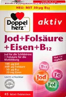 Doppelherz Jod+fols&auml;ure+eisen+b12 Tablet 45 St