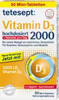 Tetesept Vitamin D3 2.000 Filmtabletten 50 St