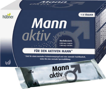 H&uuml;bner Mann aktiv Portionsstick (15 Stk.)