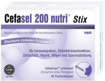 Cefak KG Cefasel 200 nutri Granulat Stix (42 Stk.)