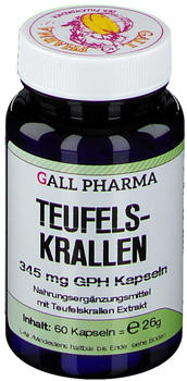 Gall Pharma Teufelskrallen 345mg GPH Kapseln (60Stk.)