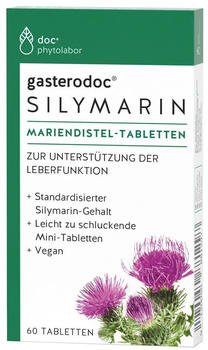 guterrat Gesundheitsprodukte Gasterodoc Silymarin Mariendistel Tabletten (60Stk.)