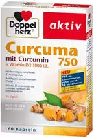 PZN-DE 15889806, Queisser Pharma Doppelherz Curcuma 750 Kapseln 60 St,...