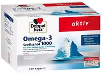 PZN-DE 16588550, Queisser Pharma Doppelherz Omega-3 Seefisch&ouml;l 1000 Kapseln...