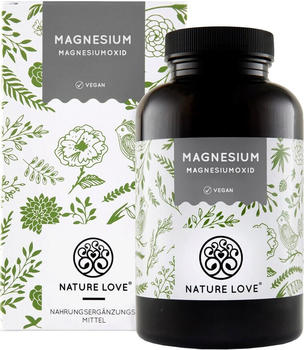 Nature Love Magnesium Magnesiumoxid Kapseln (365 Stk.)