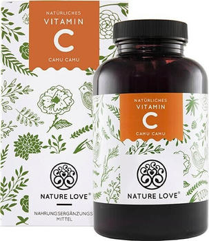 Nature Love Vitamin C Camu Camu Kapseln (120 Stk.)