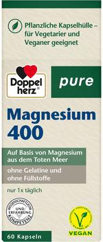 Doppelherz pure Magnesium 400 Kapseln (60Stk.)