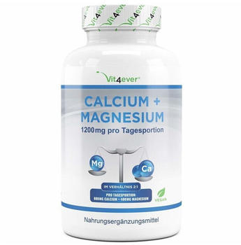 Vit4ever Calcium + Magnesium Tabletten (360 Stk.)