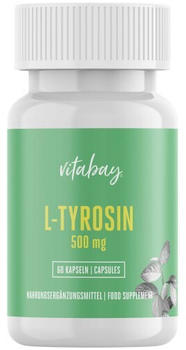 Vitabay L-Tyrosin 500mg Kapseln (60Stk.)