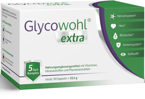 Heilpflanzenwohl Glycowohl extra Kapseln (90Stk.)