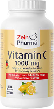 ZeinPharma Vitamin C 1000mg Kapseln (120Stk.)