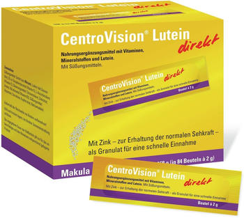 Omnivision CentroVision Lutein direkt Granulat (84 Stk.)