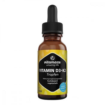 Vitamaze Vitamin D3 1000 i.E. + K2 Tropfen (50ml)