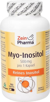 ZeinPharma Myo-Inositol 500 mg Kapseln (180 Stk.)