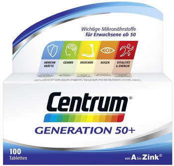 Centrum Centrum Generation 50+ Tabletten (100 Stk.)