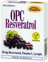 PZN-DE 09297993, Espara OPC Resveratrol Kapseln 16 g, Grundpreis: &euro; 695,-...