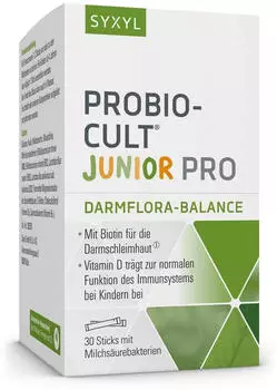 MCM Syxyl Probio-Cult Junior Pro Sticks (30Stk.)