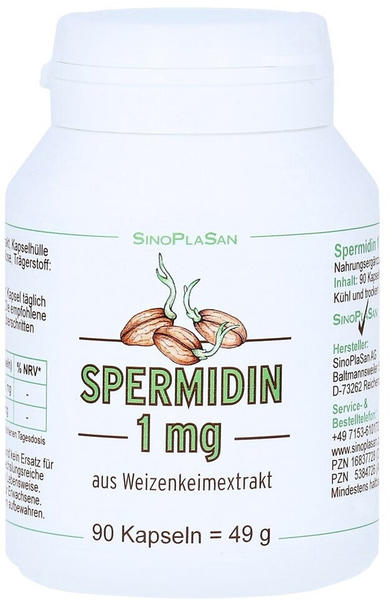 Sinoplasan Spermidin 1mg Kapseln (90Stk.)