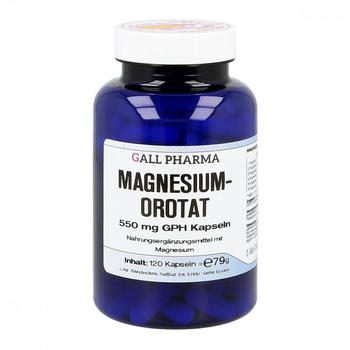 Hecht Pharma Magnesiumorotat 550mg GPH Kapseln (120 Stk.)