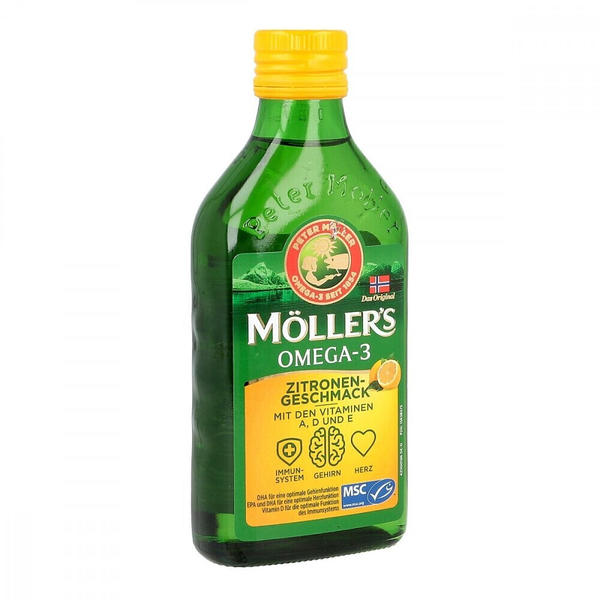 Möllers Omega-3 Zitronengeschmack (250ml)