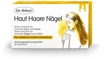 Dr. Böhm Haut Haare Nägel + Goldhirse extra & Kieselerde Tabletten (60 Stk.)
