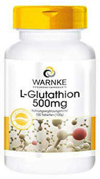 Warnke Gesundheit L-Glutathion 500mg Tabletten (100Stk.)