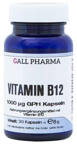 Gall Pharma Vitamin B12 1000µg Kapseln (60 Stk.)