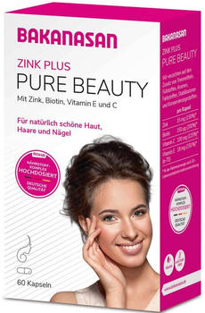 Bakanasan Zink Plus Pure Beauty Kapseln (60Stk.)