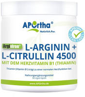 APOrtha&reg; Argiviron&reg; L-Arginin + L-Citrullin 4500 + Vitamin B1 - vegane...