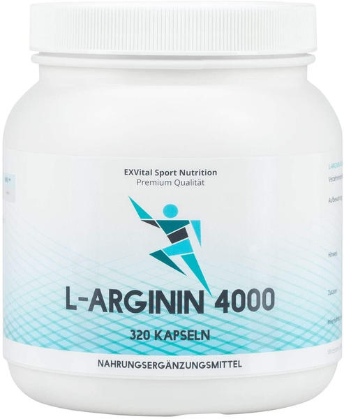 EXVital L-Arginin 4000 Kapseln (320Stk.)