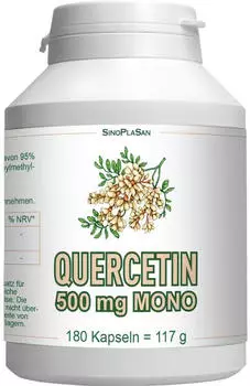 Sinoplasan Quercetin 500mg Mono Kapseln (180 Stk.)