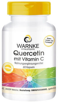 Warnke Gesundheit Quercetin mit Vitamin C Kapseln (60 Stk.)