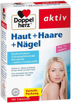 Doppelherz aktiv Haut + Haare + Nägel Tabletten (100 Stk.)