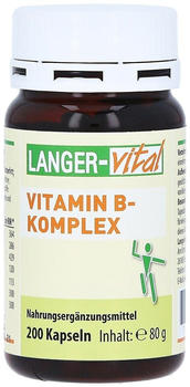 Langer vital Vitamin B-Komplex Kapseln (200 Stk.)