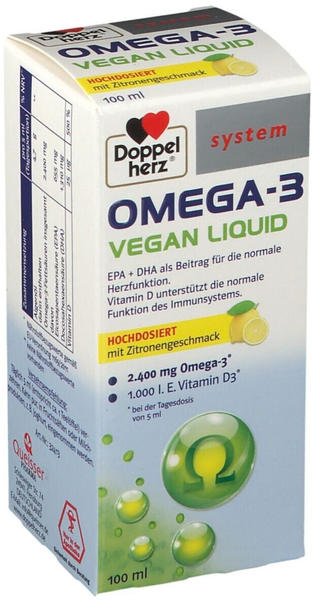 Doppelherz system Omega-3 vegan Liquid (100ml)