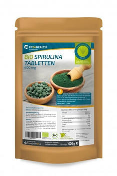 FP24 Health Spirulina 400mg Tabletten (1kg)