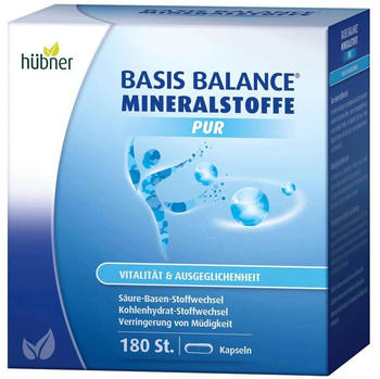 Hübner Bio Line Basis Balance Mineralstoffe Pur Kapseln (180 Stk.)