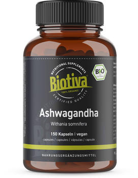 Biotiva Ashwagandha Kapseln (150 Stk.)