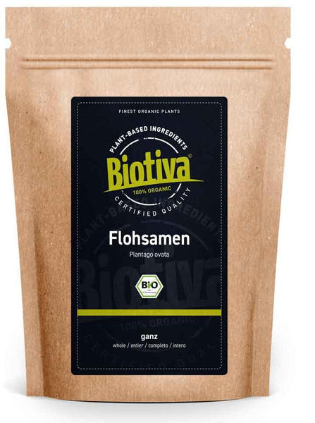 Biotiva Flohsamen ganz (1000 g)