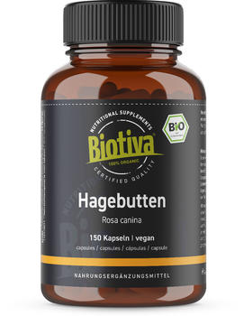 Biotiva Bio Hagebutten Kapseln (150 Stk.)