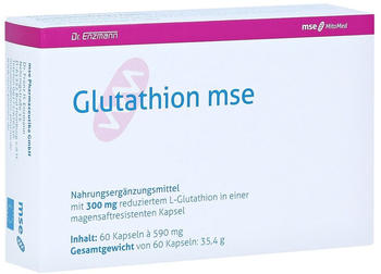 MSE Pharmazeutika Glutathion mse magensaftresistente Kapseln (60 Stk.)