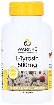 Warnke Gesundheit L-Tyrosin 500mg Kapseln (90 Stk.)