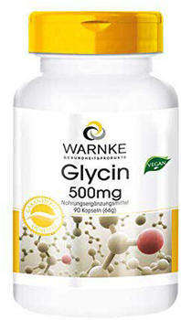 Warnke Gesundheit Glycin 500mg Kapseln (90 Stk.)