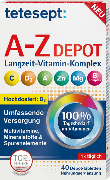 Tetesept A-Z Depot Tabletten (40 Stk.)